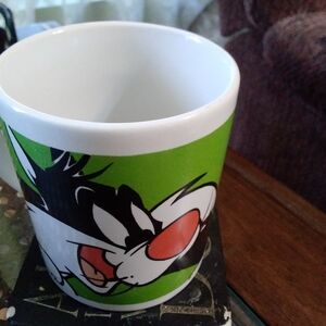 Green Cartoon Character Mug